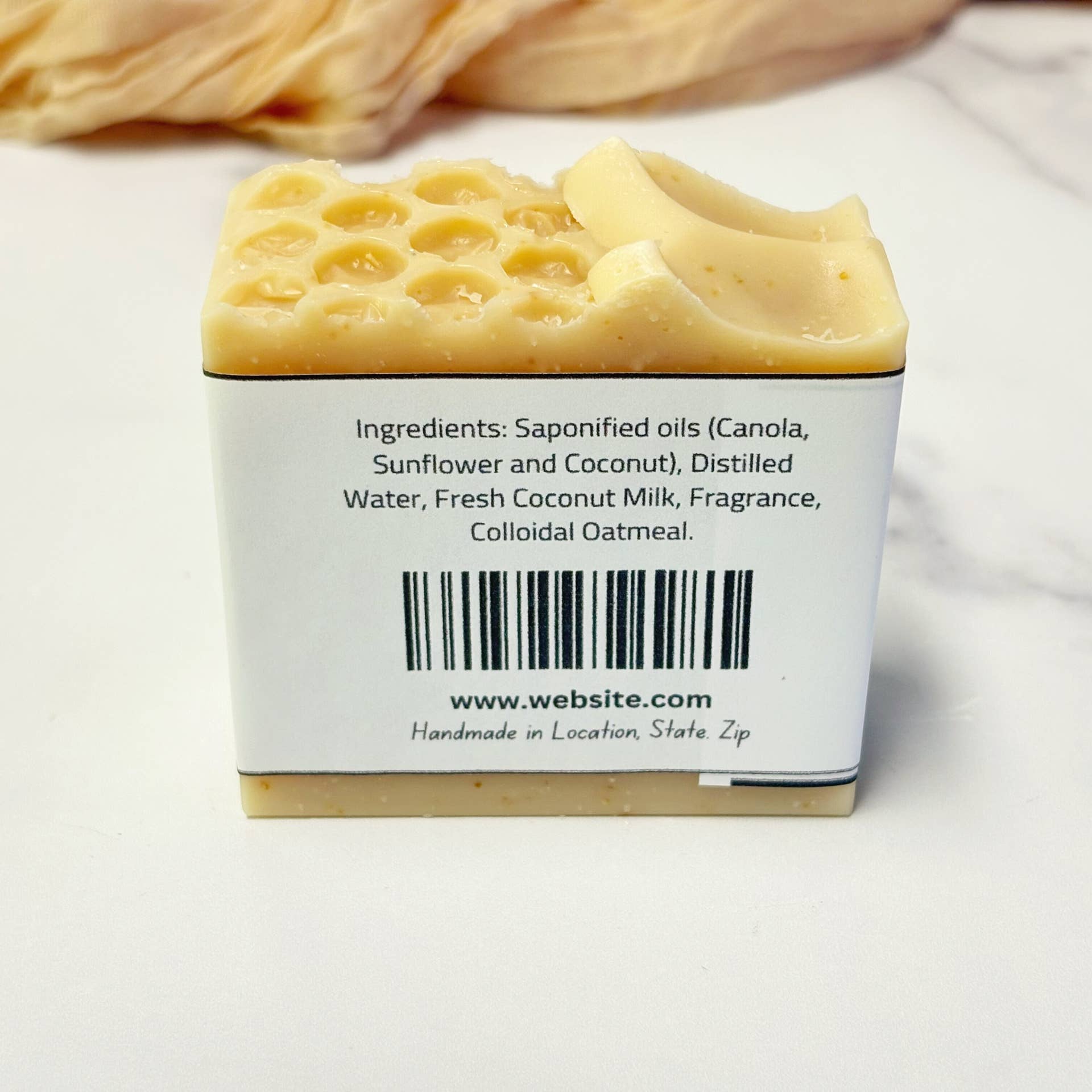 Serenity Soaps By Aki - Wholesale Bar Soap - Private Label | Milk & Honey Soap Bar (Vegan)4