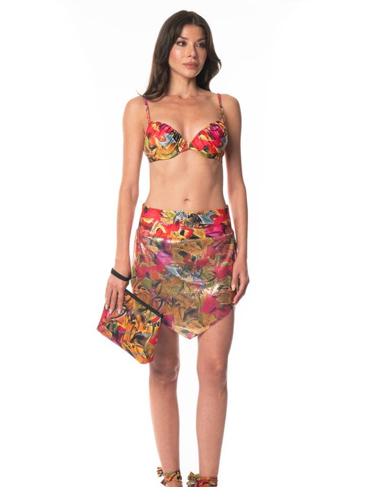 Gonna Paljett Latin Brasilien för wholesale av ACQUADICOCCO