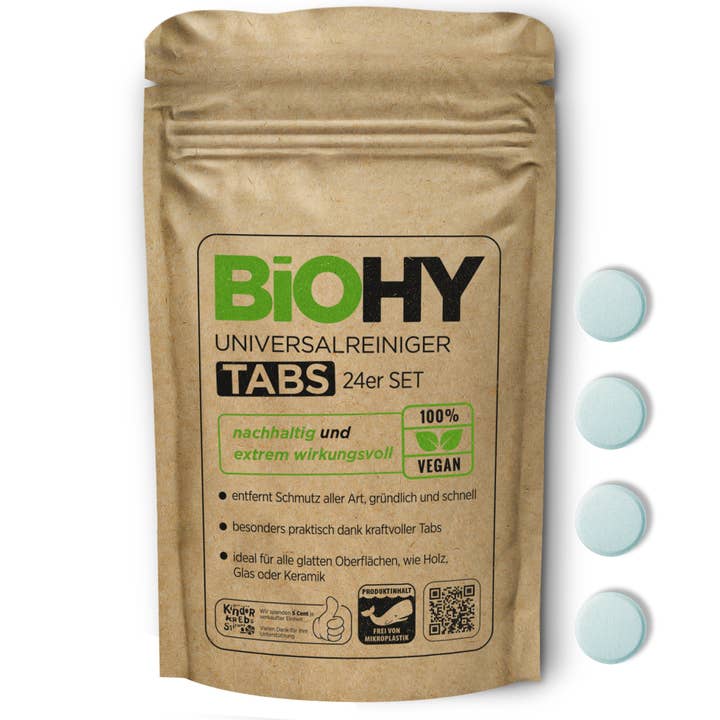 BiOHY - Wholesale All-Purpose Cleaning Wipes - BIOHY universal cleaner tabs, cleaning agent tabs, cleaning tablets, all-purpose cleaner tabs8