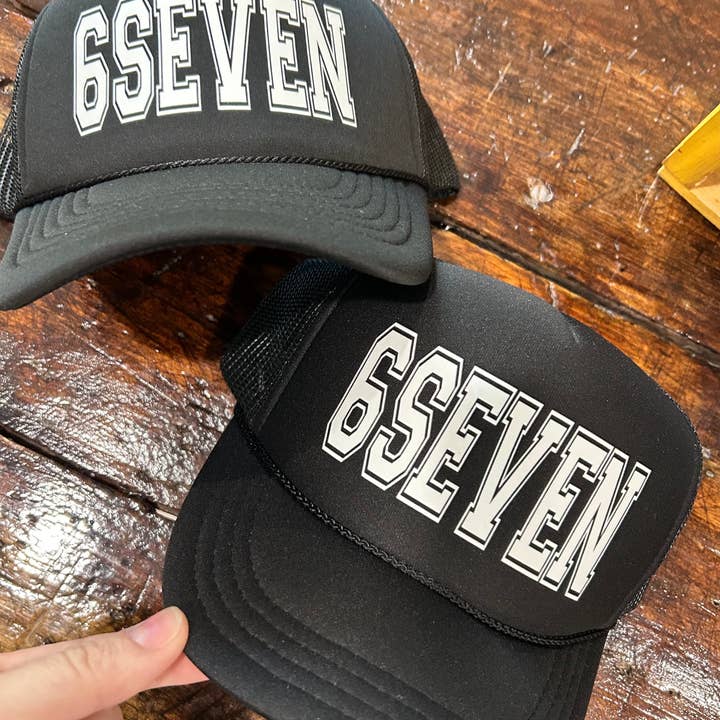 6SEVEN Trucker Hat | 67 | Trending Caps | Headwear for wholesale by Vibes Hat Company