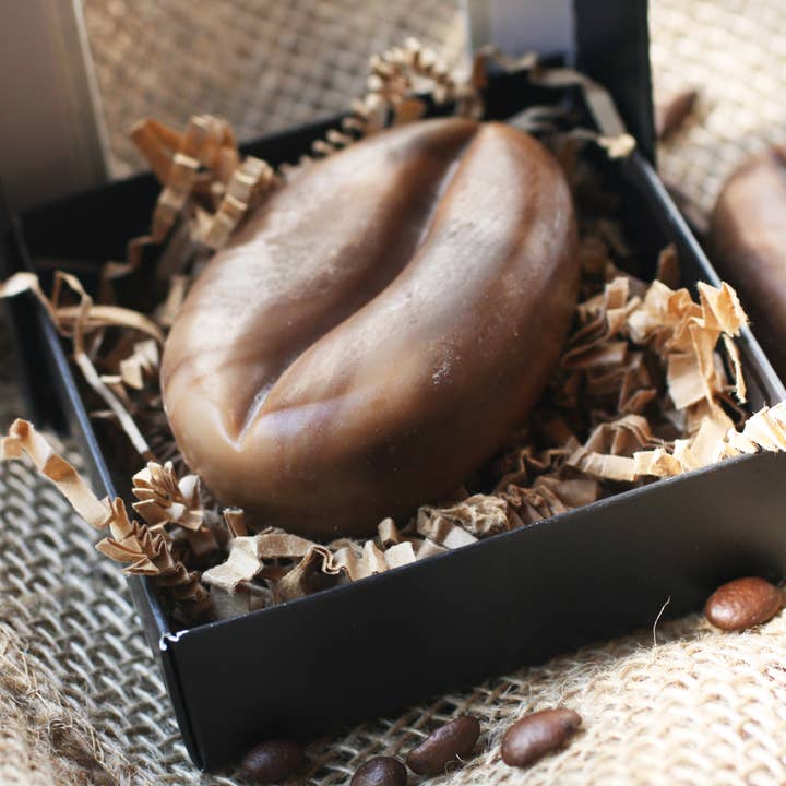 One Leaf Soap - Wholesale Bar Soap - Coffee Bean Soap (Mocha Coffee)