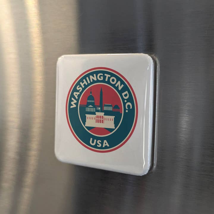 Washington DC Fridge Magnet for wholesale by PhiloPerse