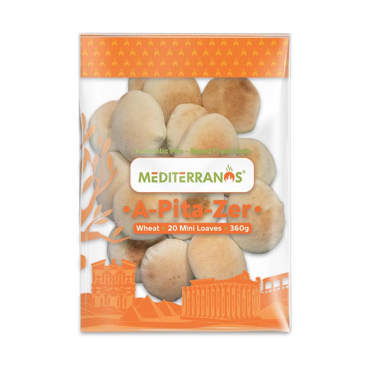 Mediterranos - Wholesale Bread/tortilla - A-Pita-Zer- Wheat0