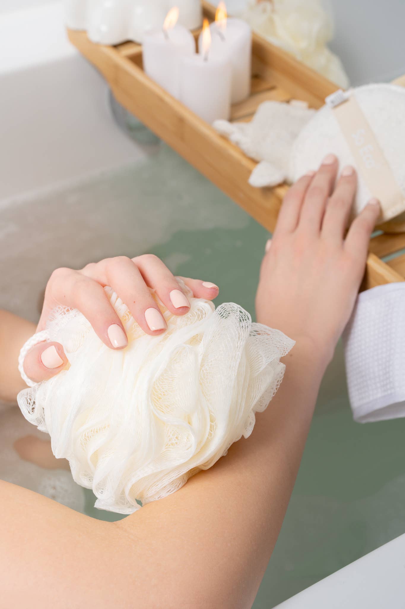 Soinvogue – wholesale Bath pouf/sponge – So Eco Bath & Shower Pouf2