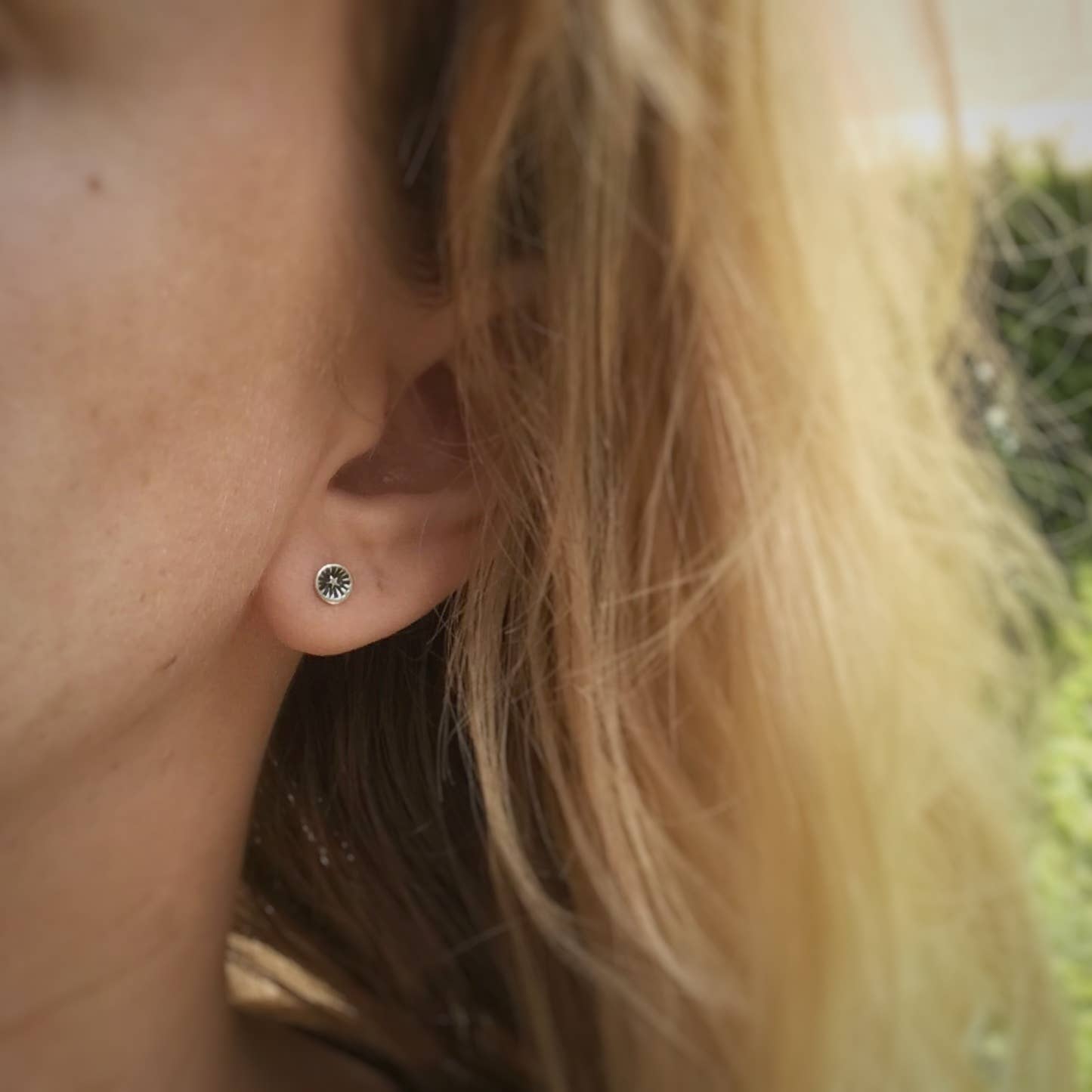 Blue and Blue - Wholesale Stud/Post Earrings - Starburst Studs6