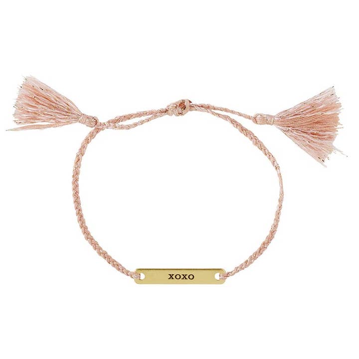 Santa Barbara Design Studio by Creative Brands - Wholesale Woven/Braided Bracelet - Joy In A Jar Bracelet - XOXO