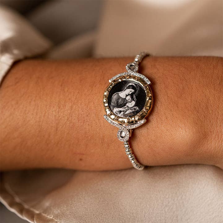 Mother's Day Bracelet (Divine Mother) for wholesale by Gümüs