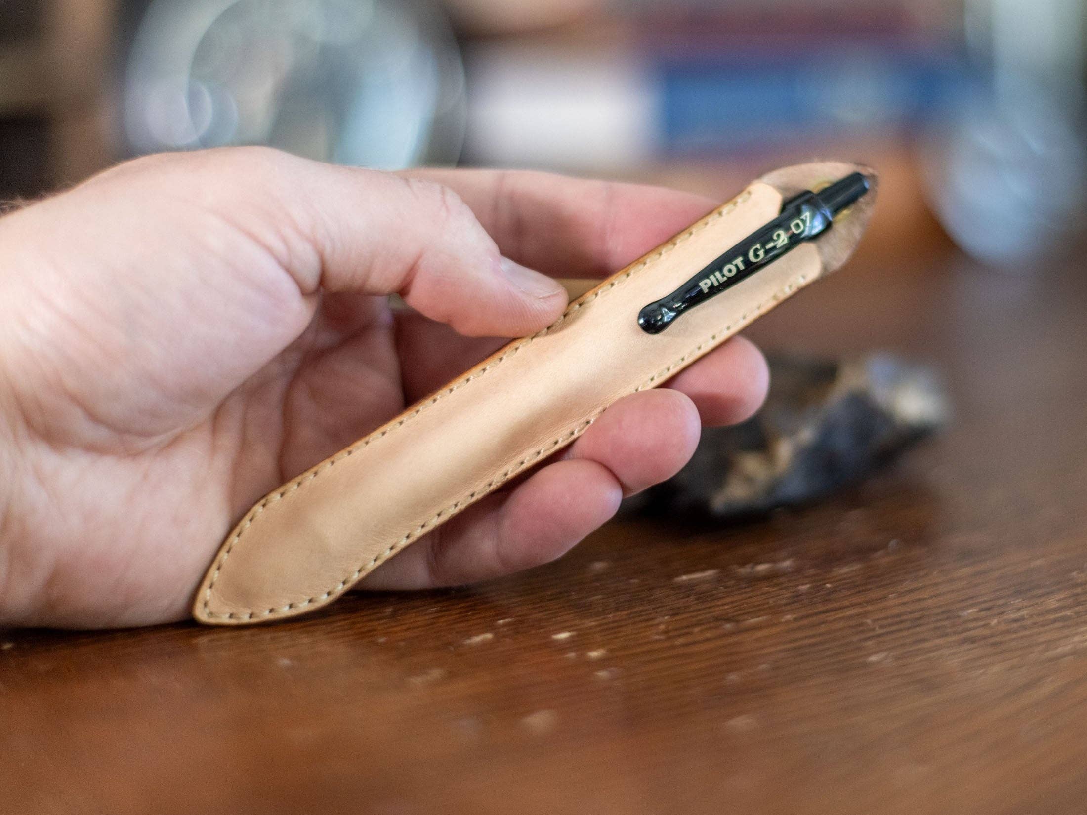 Funda para Bolígrafo Artesanal - Protector de Bolsillo para Bolígrafo G2 para venta al por mayor de Kc Laser Co