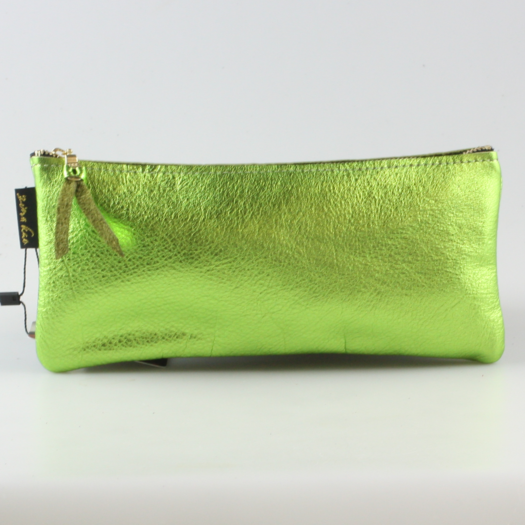 Zina Kao Exclusives - Wholesale Pencil Case/Pouch - The Metallic Pencil Case: 2 sizes! (Dean & Grant)12