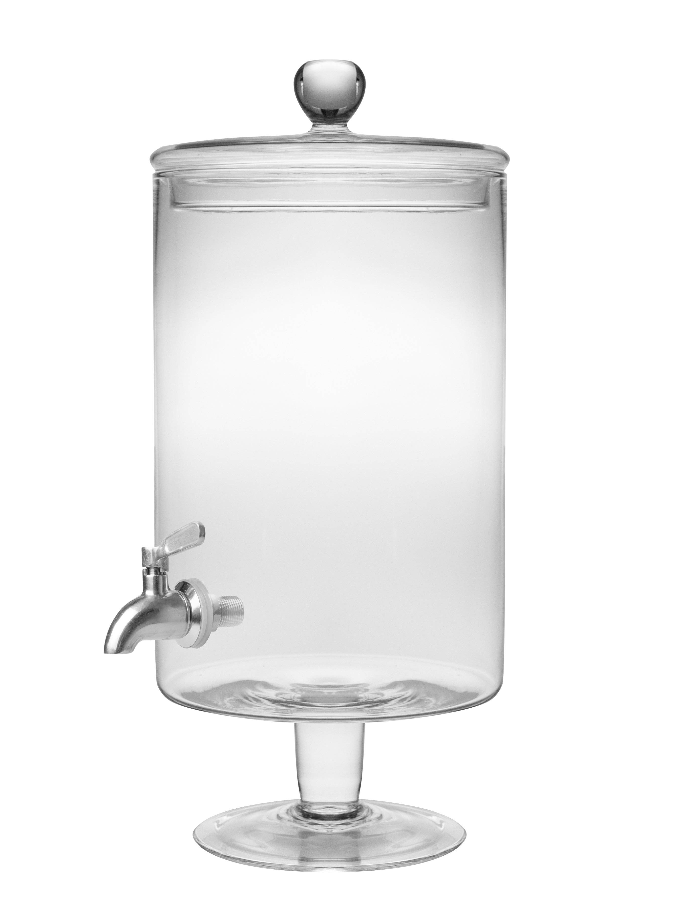 Barski - Wholesale Drink Dispenser - Glass Footed Beverage Dispenser2