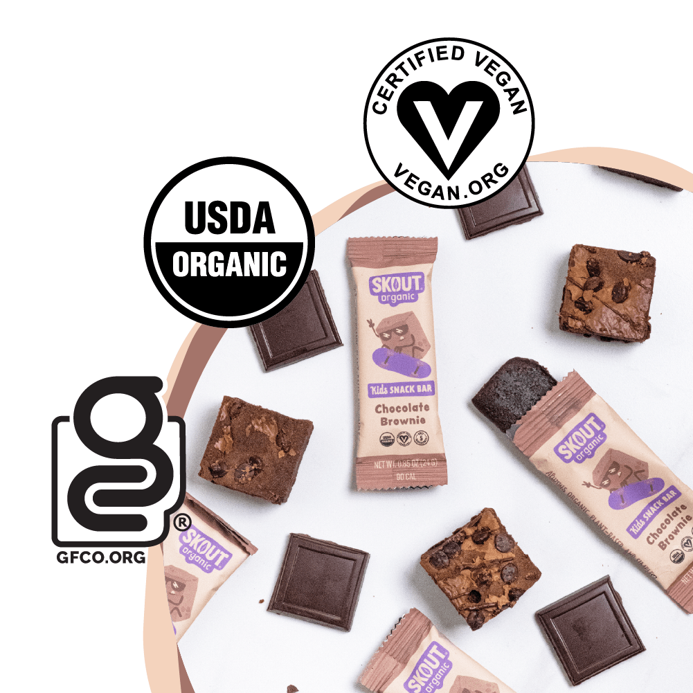 Skout Organic – wholesale Snack bar – Skout Organic Chocolate Brownie Kids Snack Bar | Plant-Based5