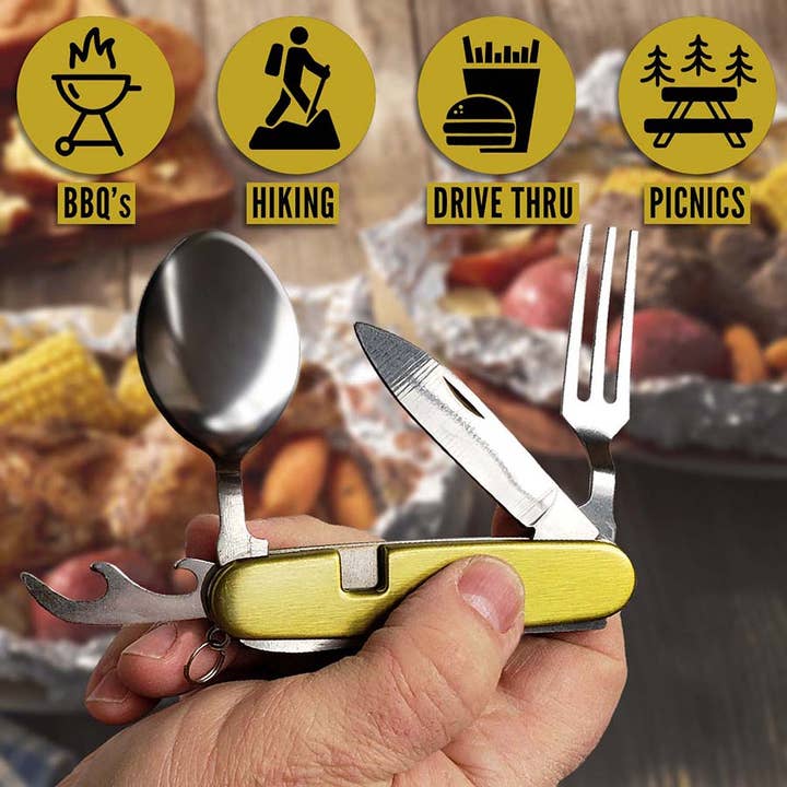Lucky Jack - Wholesale Pocket Knife/Holder - "Hobo Knife" Campware