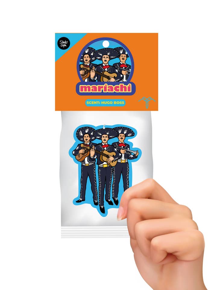 Profumatore d'aria messicano con banda mariachi per la vendita all'ingrosso da parte di Studio Soph (We Pay Your Import Fees - We Ship DDP)