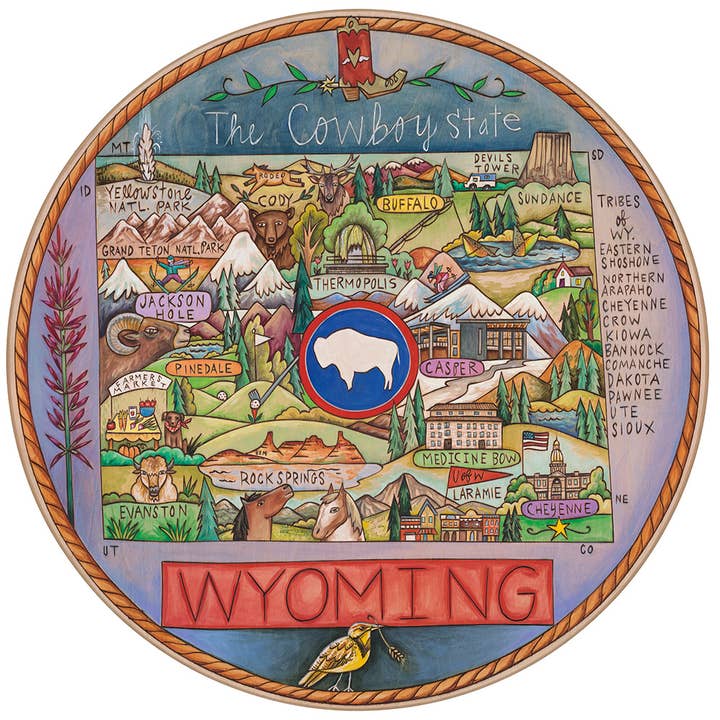 „For evigt vest“ | Wyoming Lazy Susan for engroshandel hos Sticks