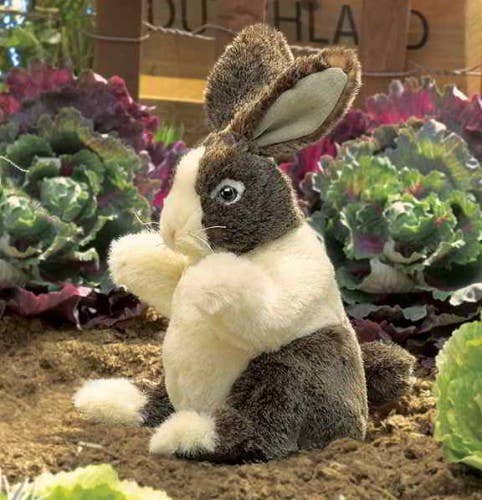 FOLKMANIS-PUPPETS – Großhandel Kuschel-/Plüschtier – Kind & Baby – Baby Hase Dutch 2571/ Baby Dutch Rabbit1