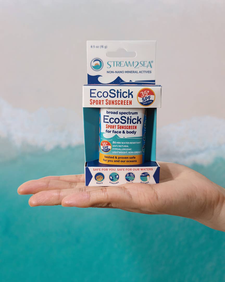Stream2Sea – Großhandel Sonnencremes – EcoStick Sport Sonnenschutz | SPF 352