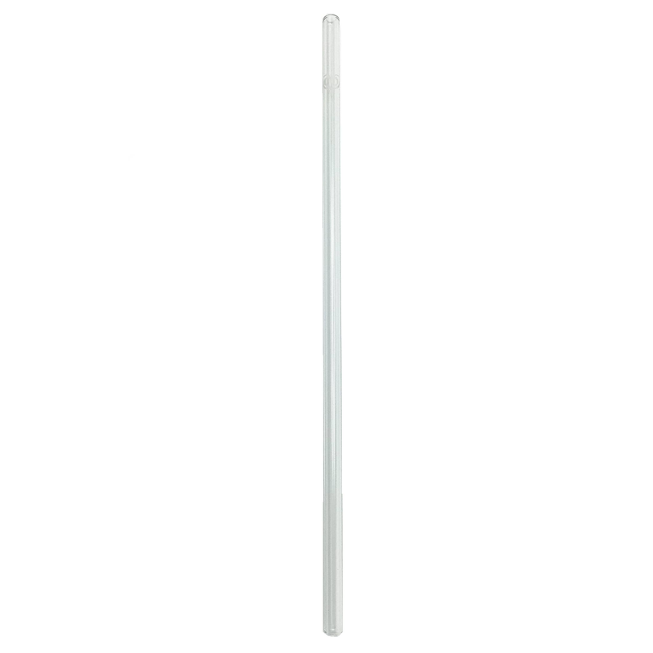 HeartStraws - Wholesale Drinking Straw - Reusable Glass Straw 7" x 8mm Straight0