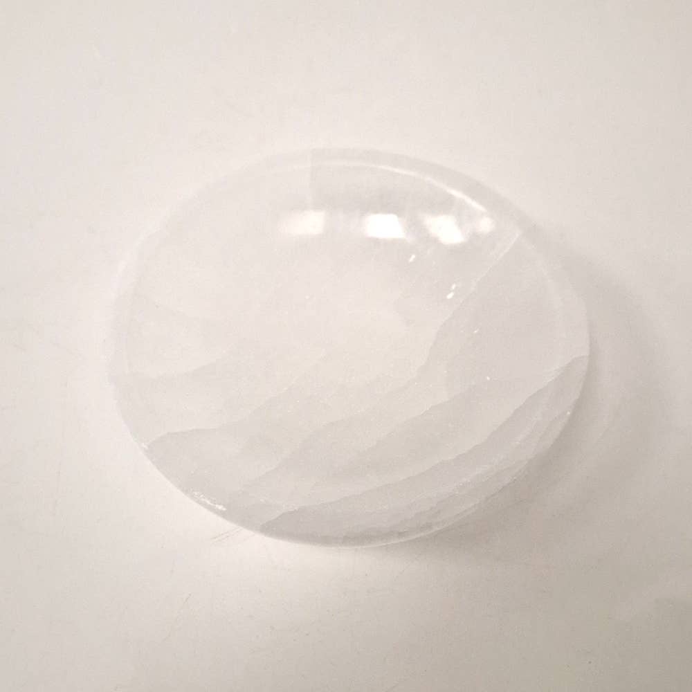 VIE - Vendita all'ingrosso Attrezzatura per meditazione - Ciotola rotonda in selenite6