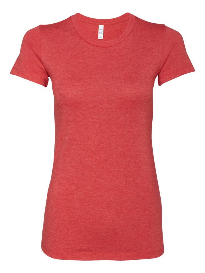 MYES BULK APPAREL - Wholesale T-Shirt - Women's - BELLA+CANVAS Women’s Airlume Cotton Crew T-Shirt24