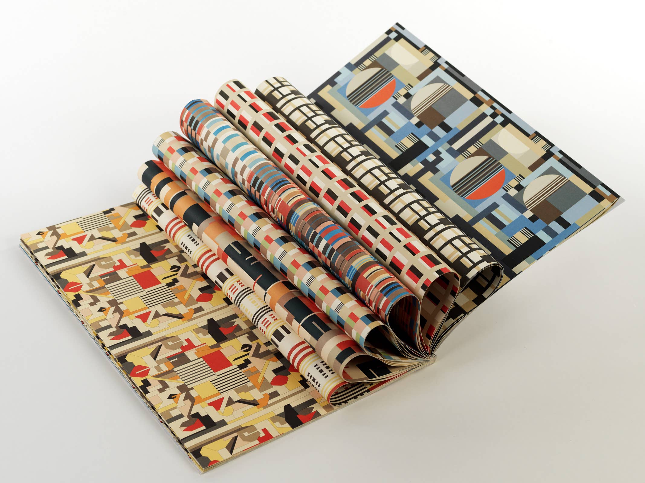 Pepin Press - Wholesale Flat Wrap - Bauhaus Style Gift & Creative Paper Book Vol. 643