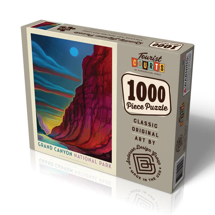 Grand Canyon NP - Moonrise Puzzle for wholesale by Tourist Courts