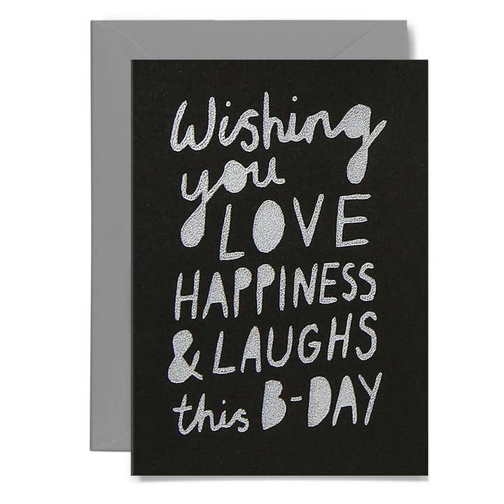 Me & Amber - Wholesale Birthday card - WISHING BIRTHDAY