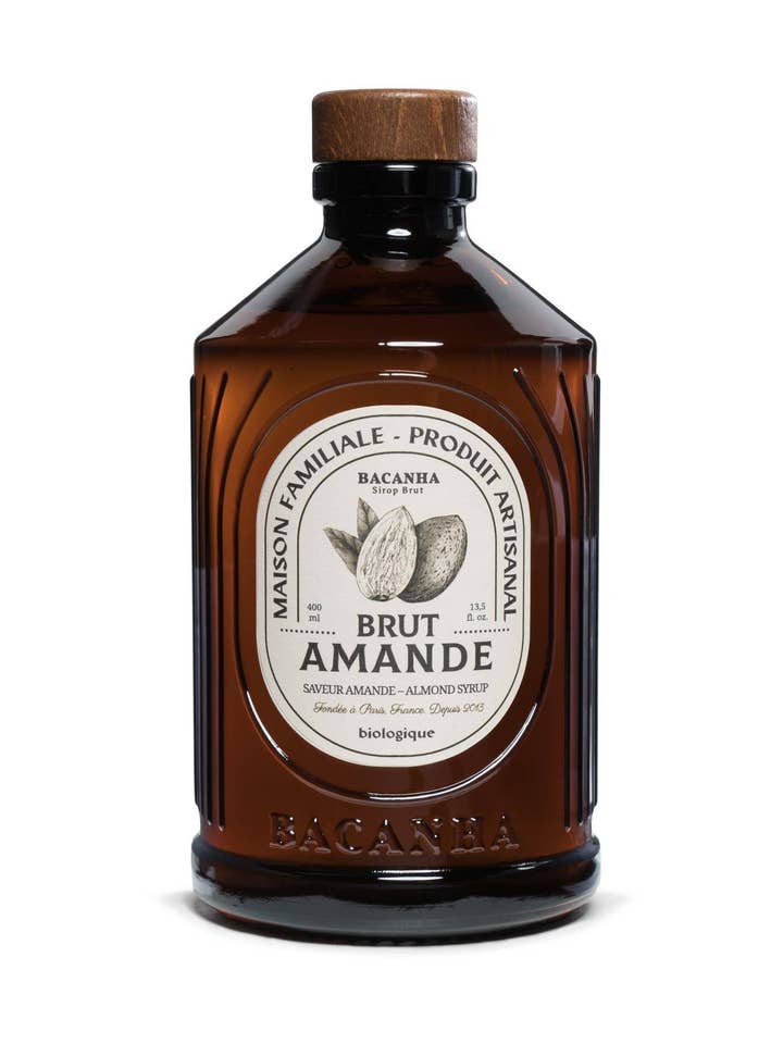 Raw Almond Syrup - Organic - 13,5 fl. oz. for wholesale by Bacanha USA