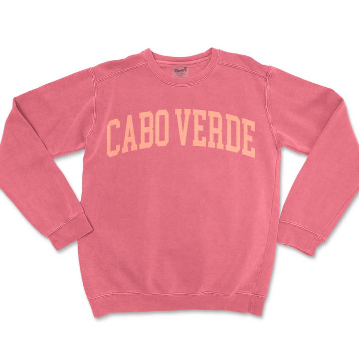 Sudadera del equipo Cabo Verde en coral para venta al por mayor de Varsity54