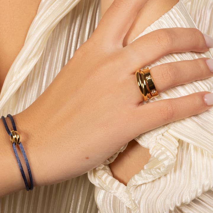 BLAIR - Wholesale Band/Stacked Ring - Tiana ring (petite)3