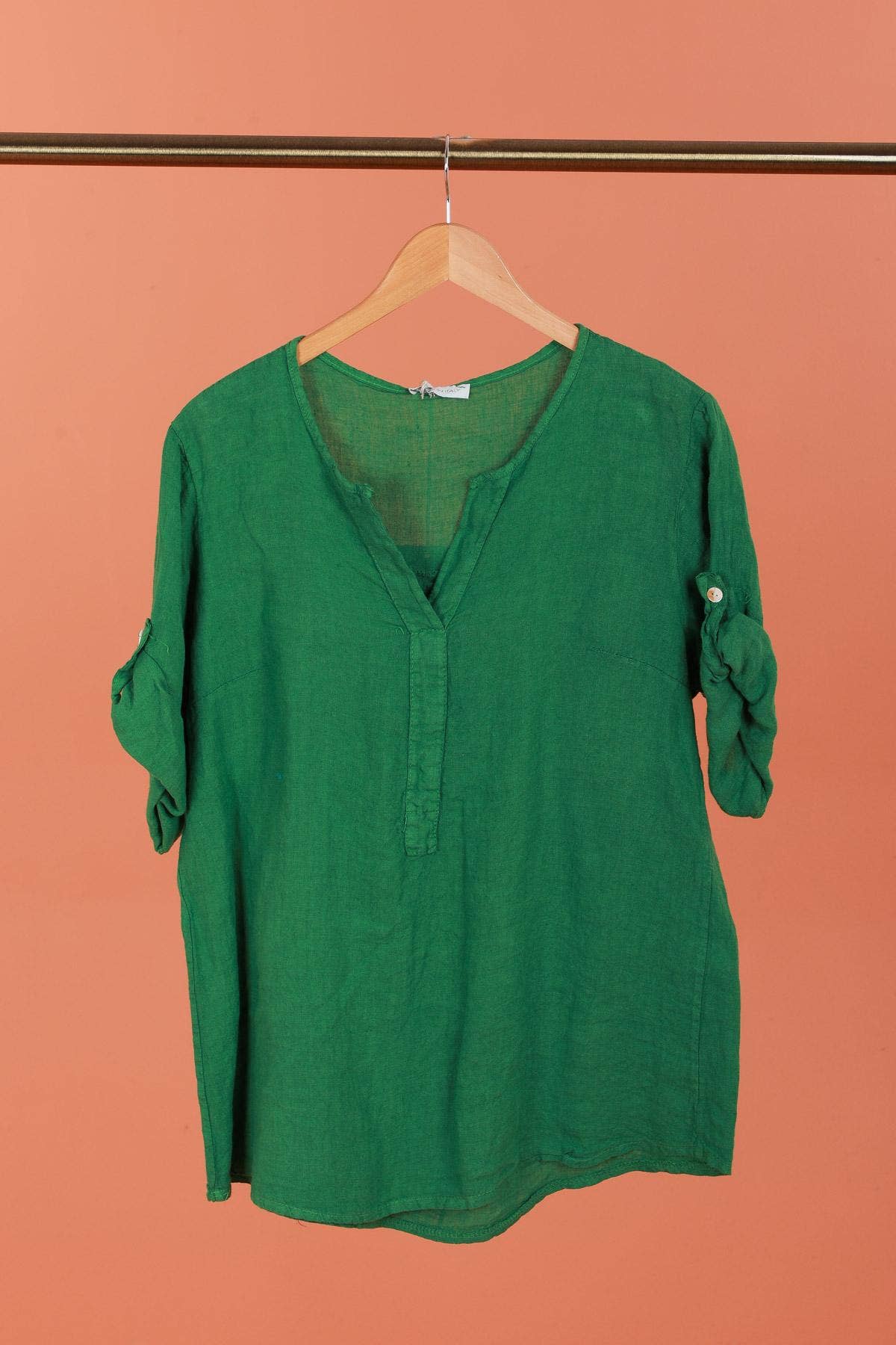 la maison des fibres naturelles - Wholesale Blouse - Women's - top 620411 100% linen made in Italy13