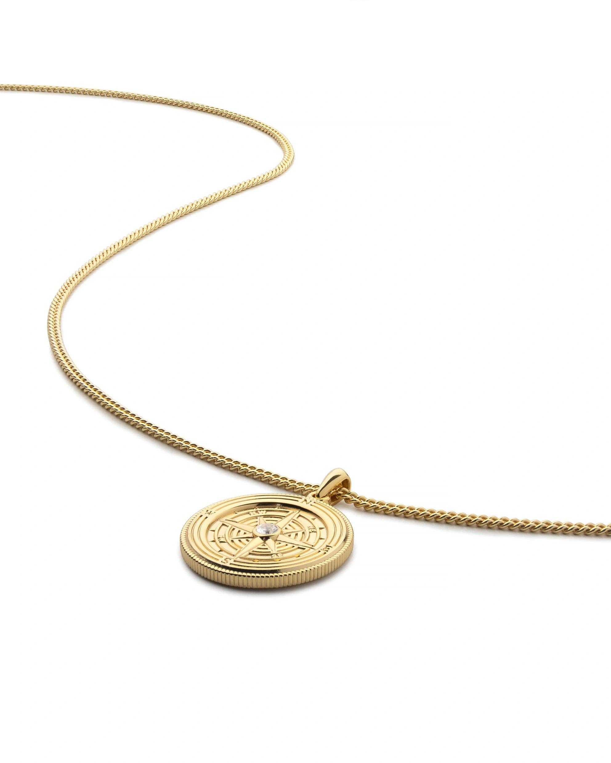 Vincero – Engroshandel Halskæde med vedhæng – Kompasvedhæng - 14K guld4