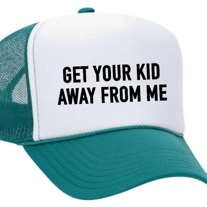 Inappropriate Trucker Hats - Wholesale Trucker Hat - Unisex - Get Your Kid Away From Me Trucker Hat30