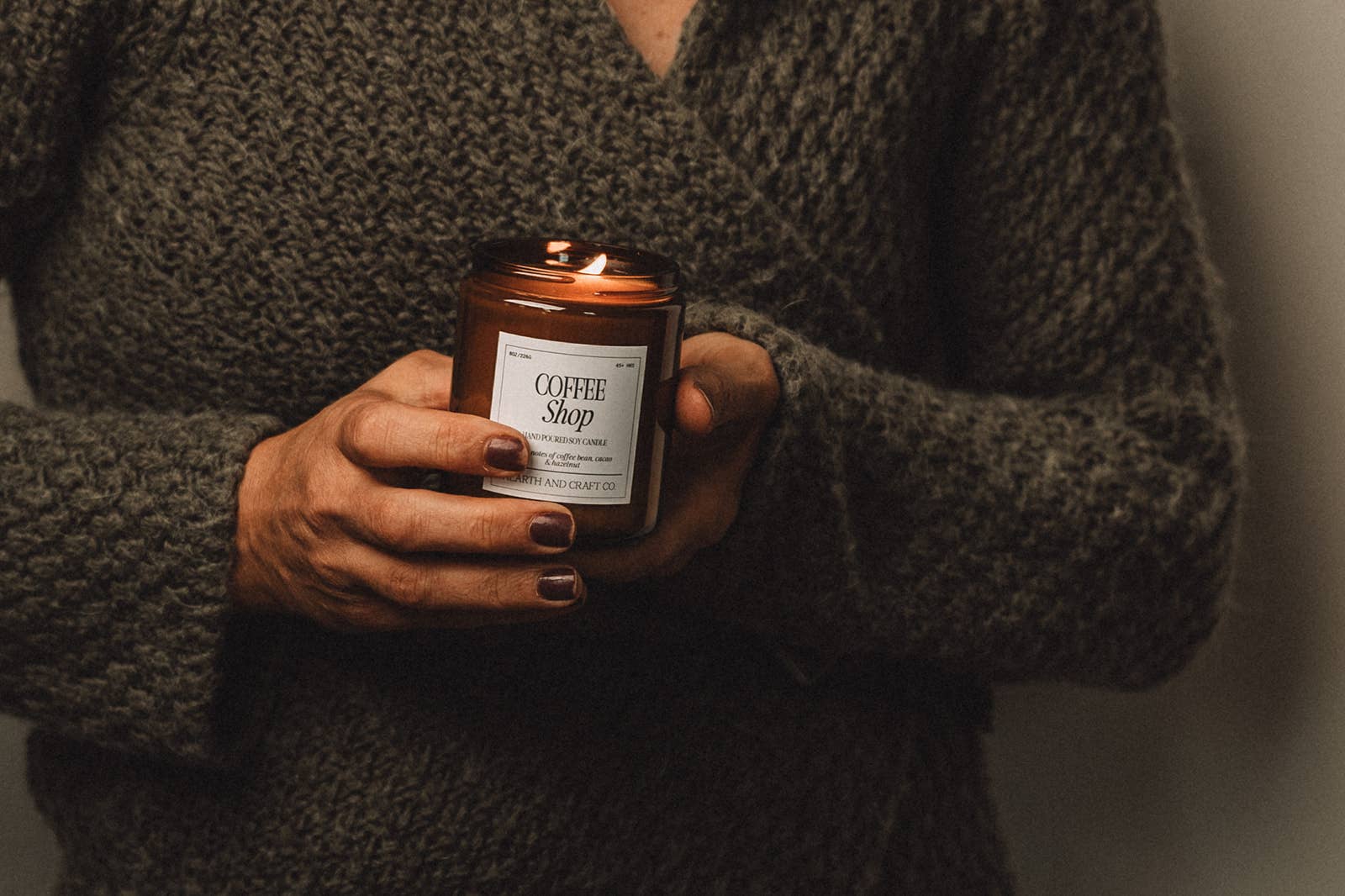 Hearth and Craft Candle Co. - Vente Bougie en bocal - CAFÉ20