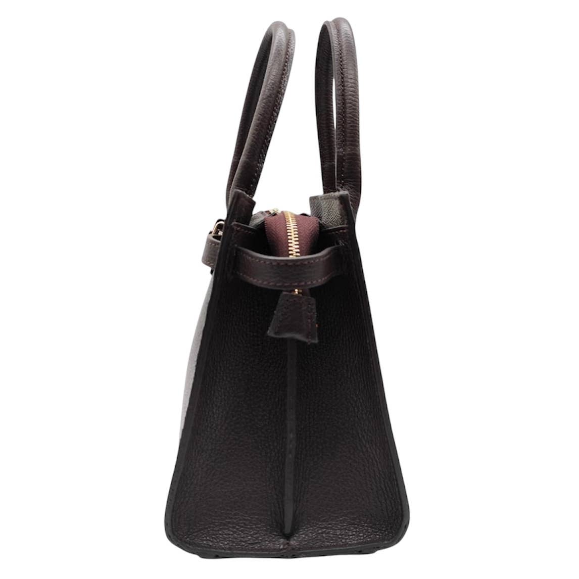MODARNO - Wholesale Top Handle Bag - Women's - Modarno "Gina" handbag and shoulder bag in genuine leather 28x14x20cm2