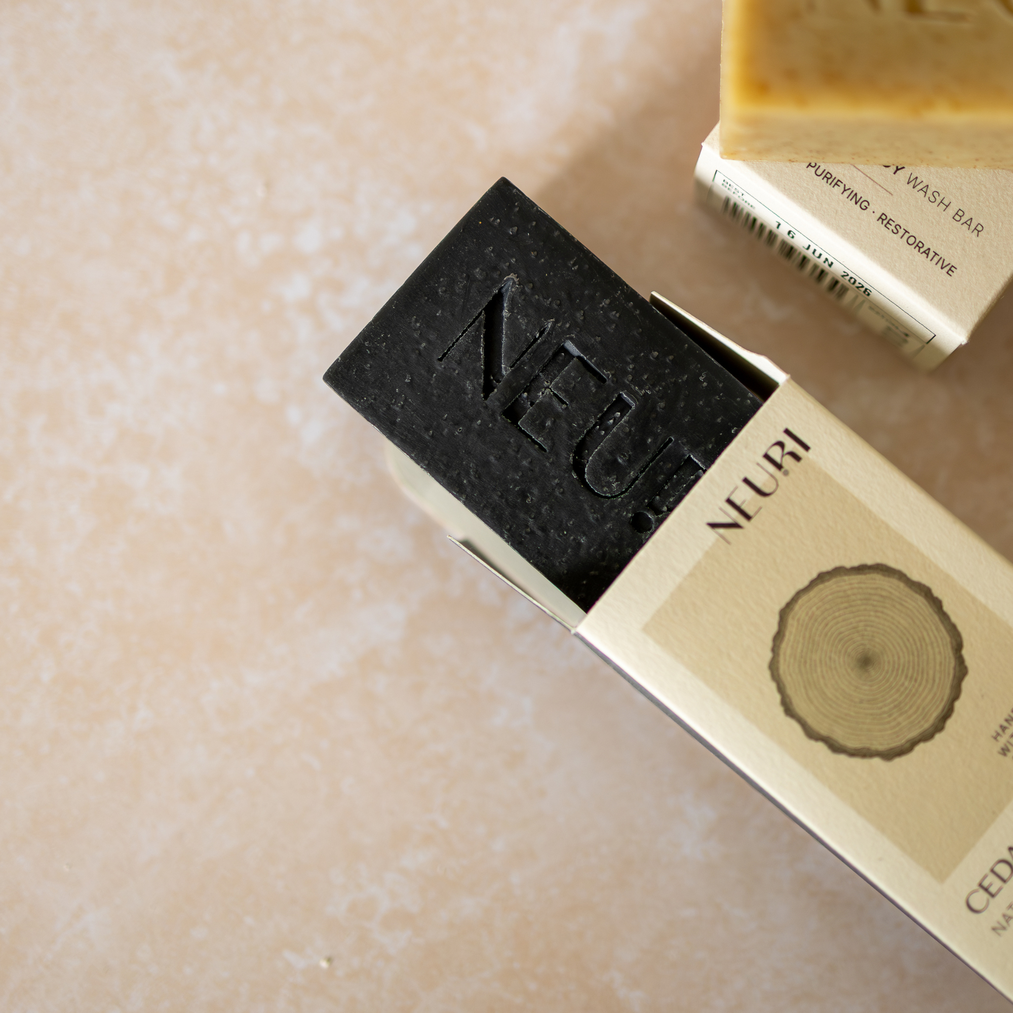 Neuri – wholesale Bar Soap – CEDAR Luxury BODY Wash Bar – Deep/Grounding/Smoky2
