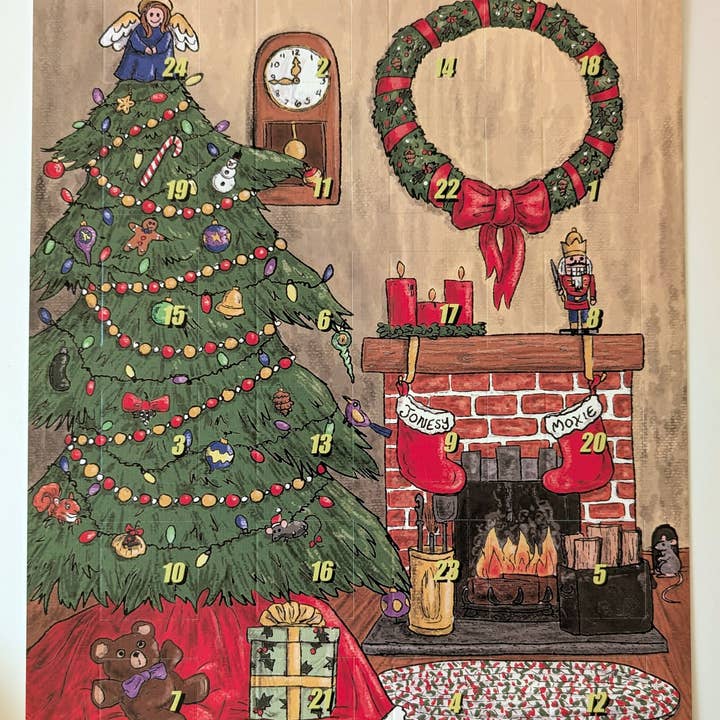 Print Witchery - Wholesale Advent Calendar - CATvent Calendar1