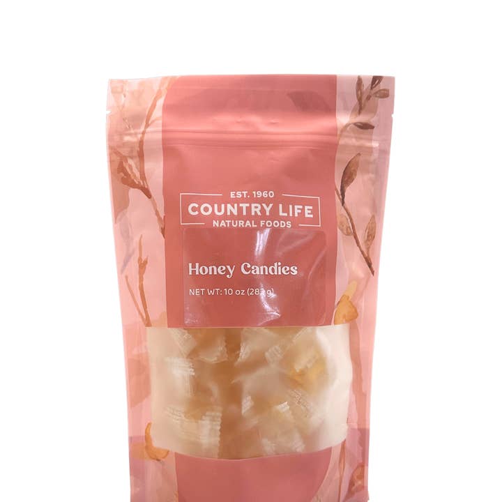 Honey Candies, Individually Wrapped for wholesale by Country Life Natural Foods
