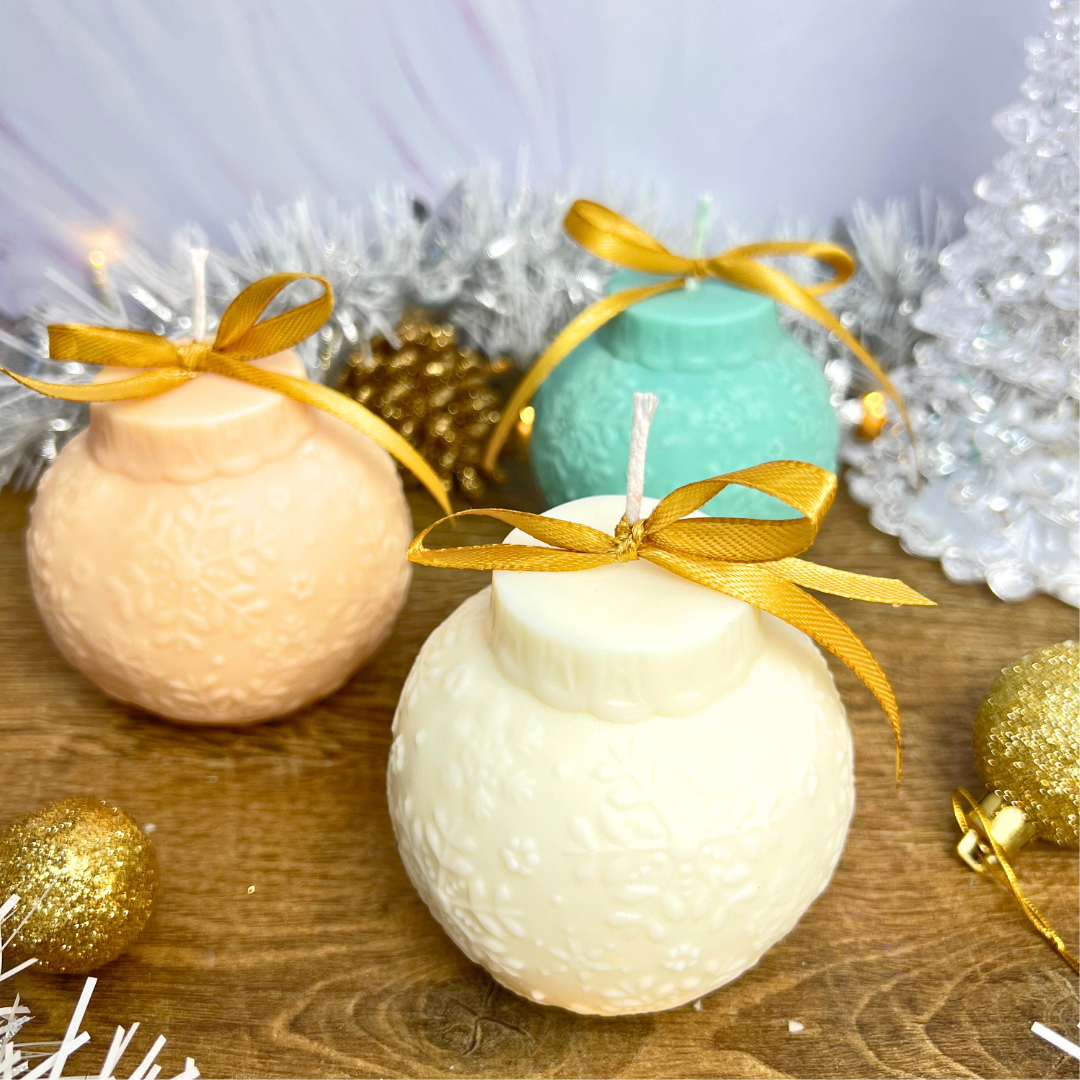 Velarosa Studio LLC - Wholesale Pillar Candle - Christmas Ornament Candle5