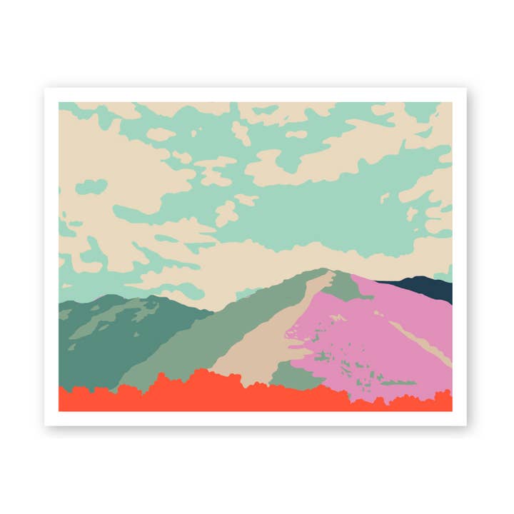 Mt. Sentinel, Missoula MT for wholesale by Tessa Heck Studio