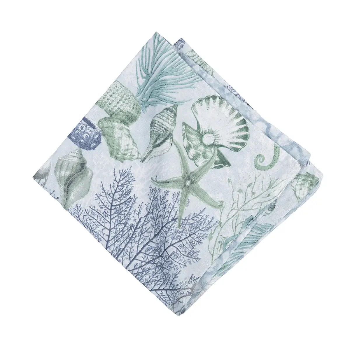 C&F Home - Wholesale Dinner & Cloth Napkin - Coastal Shoreline Waters Napkin0