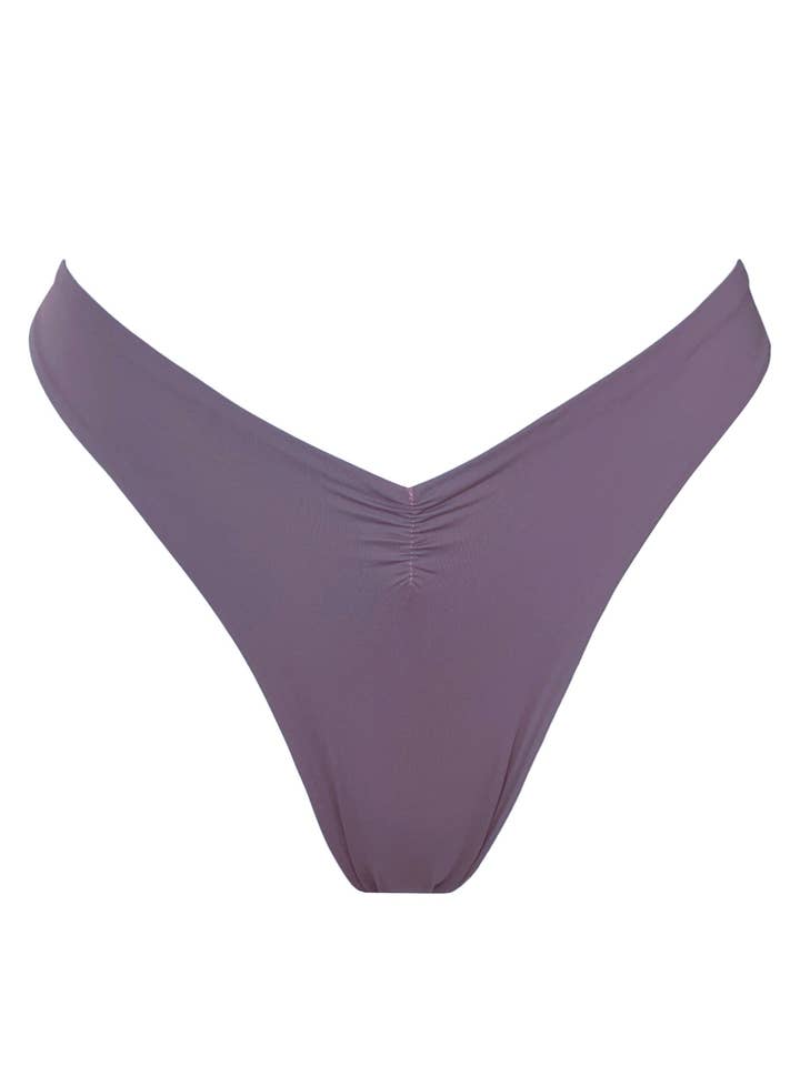 LAGOS BOTTOM | PLUM for wholesale by SLATE SWIM