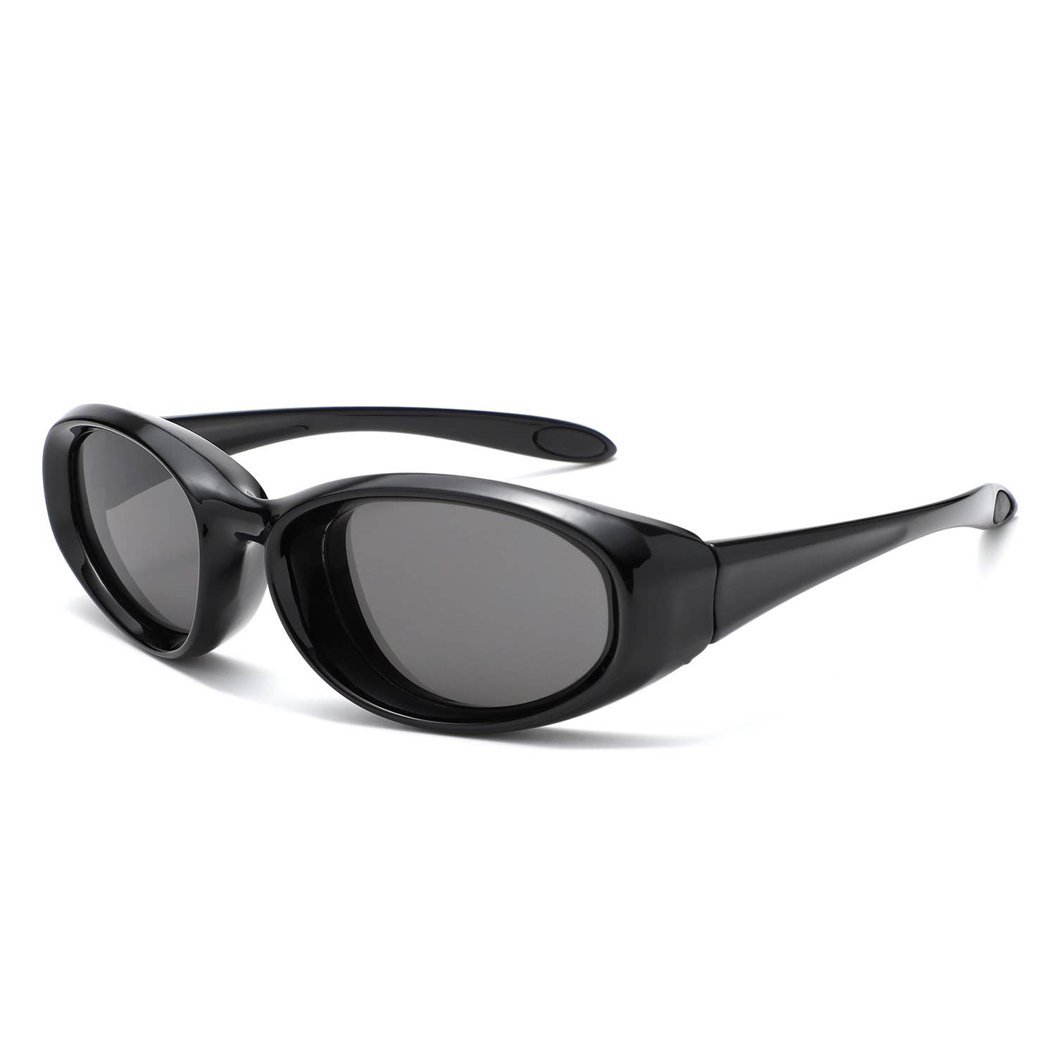 Cramilo Eyewear - Wholesale Sunglasses - Women's - Oval Retro Y2K Wrap Sunglasses2