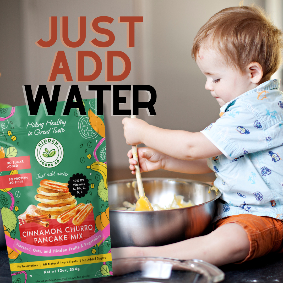 Hidden Foods Co - Wholesale Pancake Mix - Hidden Foods Cinnamon Churro Pancake Mix2