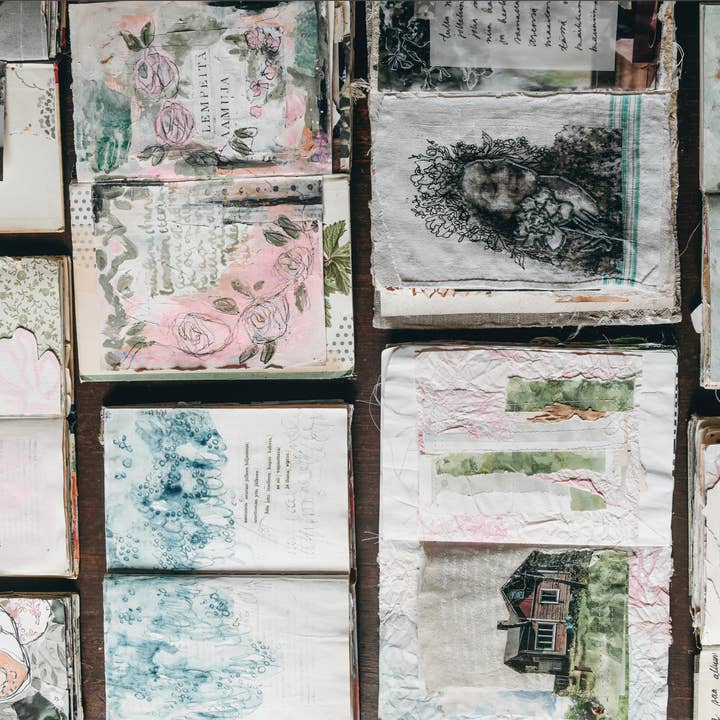 Cozy Publishing - Wholesale Arts and entertainment - Canvas for Creativity - a Gentle Guide to Art Journaling7