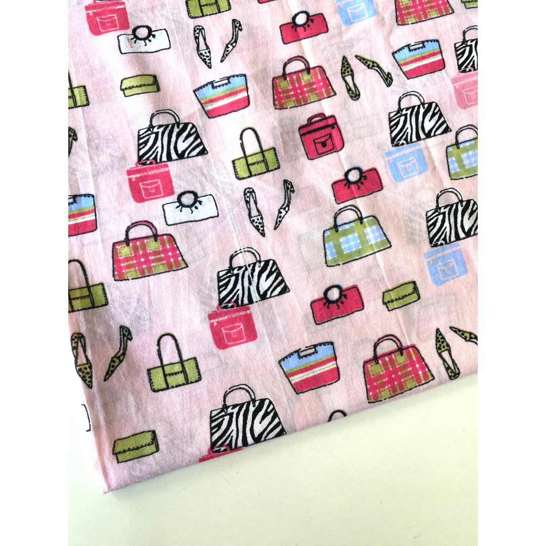 The Indian Bazaar – wholesale Bandana – Women's – Bandana - Bags Print on pink Cotton bandana1