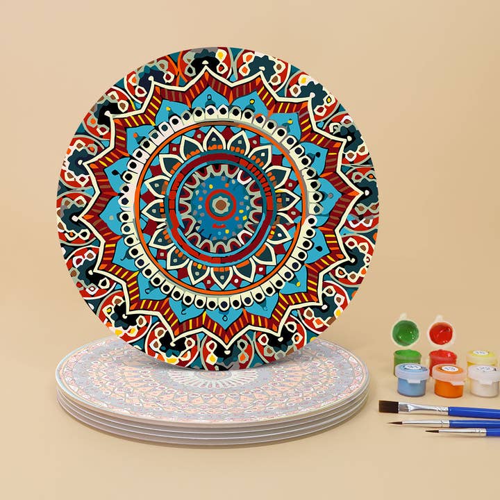 6 Piece Christmas Placemat Set 20cm - Set 16 for wholesale by Paint Your Numbers