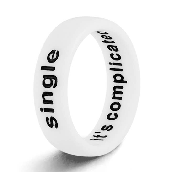Flip Reversible single / it's complicated Ring for wholesale by Flip Rings