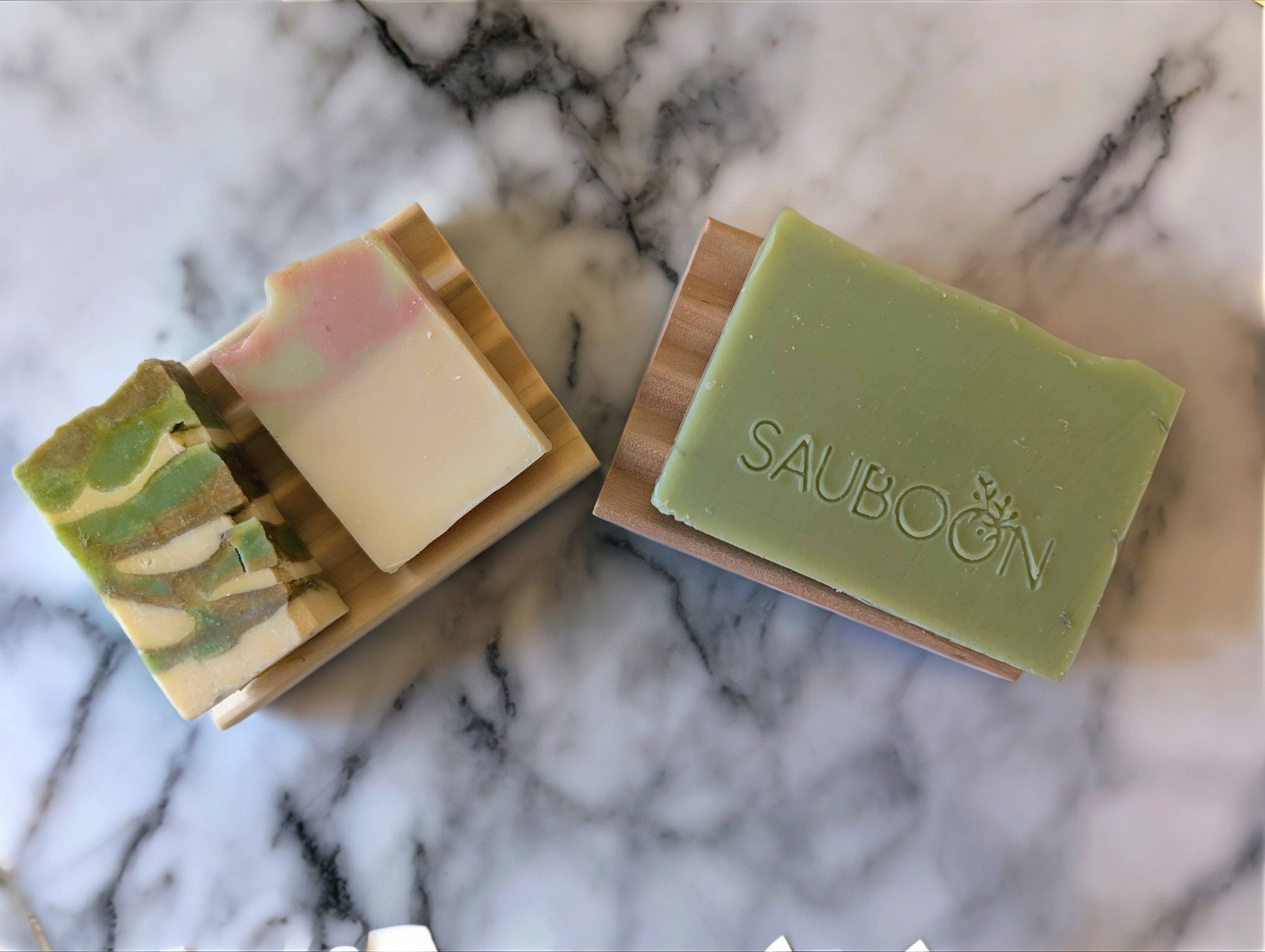 SAUBOON Handcrafted Soaps - Wholesale Bath Soap Dish - WOODEN SOAP DISH4