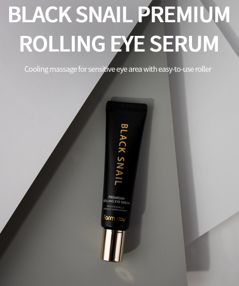 Best Beauty Group - Wholesale Eye Cream/Gel - FARMSTAY Black Snail Premium Rolling Eye Serum3