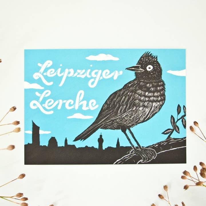 Katja Rub - Wholesale Postcard - Postcard Leipzig Lark, Leipzig, Germany, Saxony3